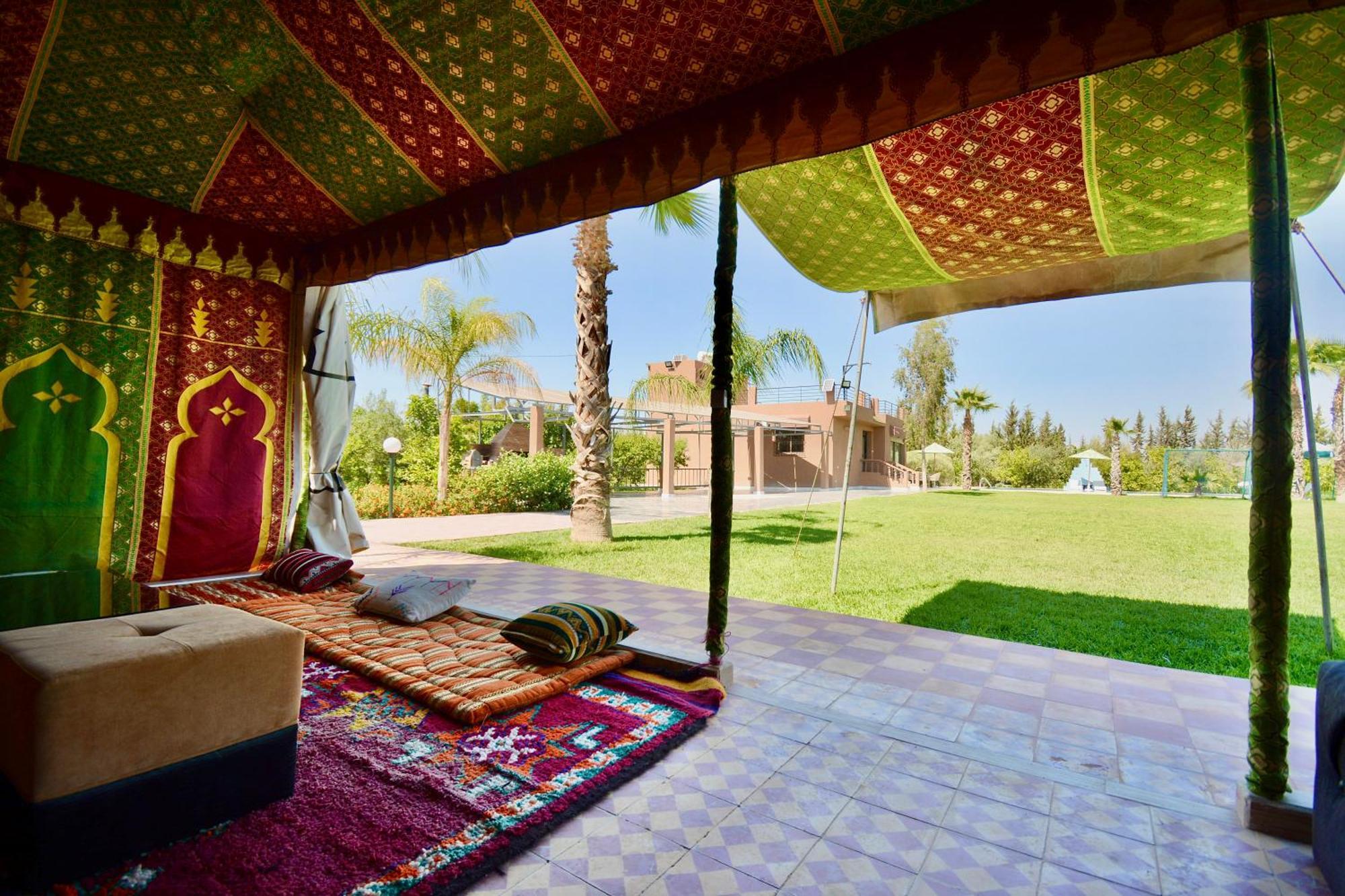 Ferme De Vacances Avec Une Grande Villa A Marrakech Μαρακές Εξωτερικό φωτογραφία