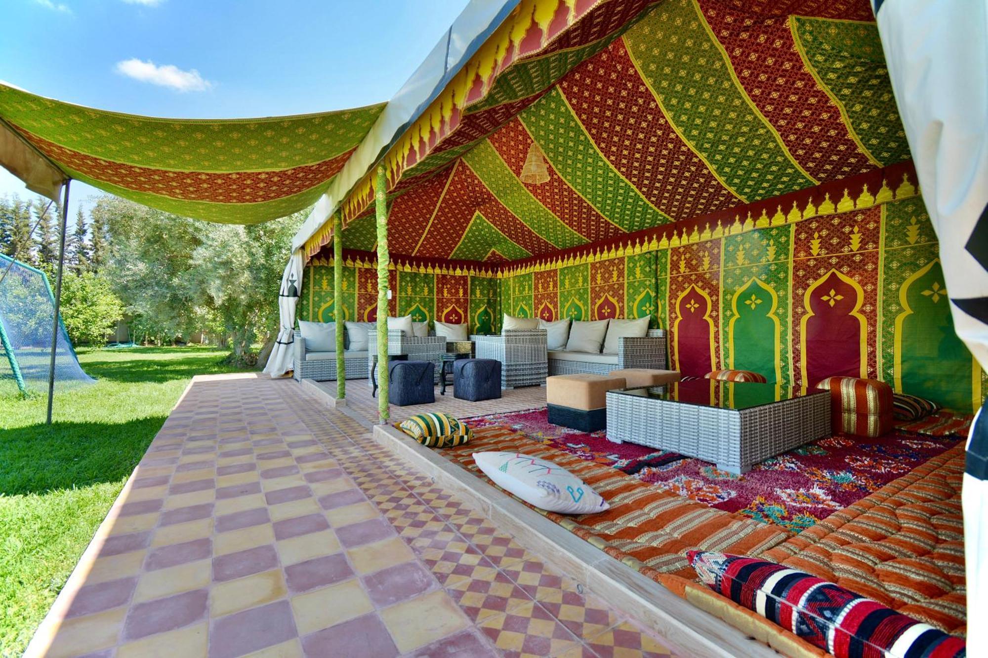 Ferme De Vacances Avec Une Grande Villa A Marrakech Μαρακές Εξωτερικό φωτογραφία