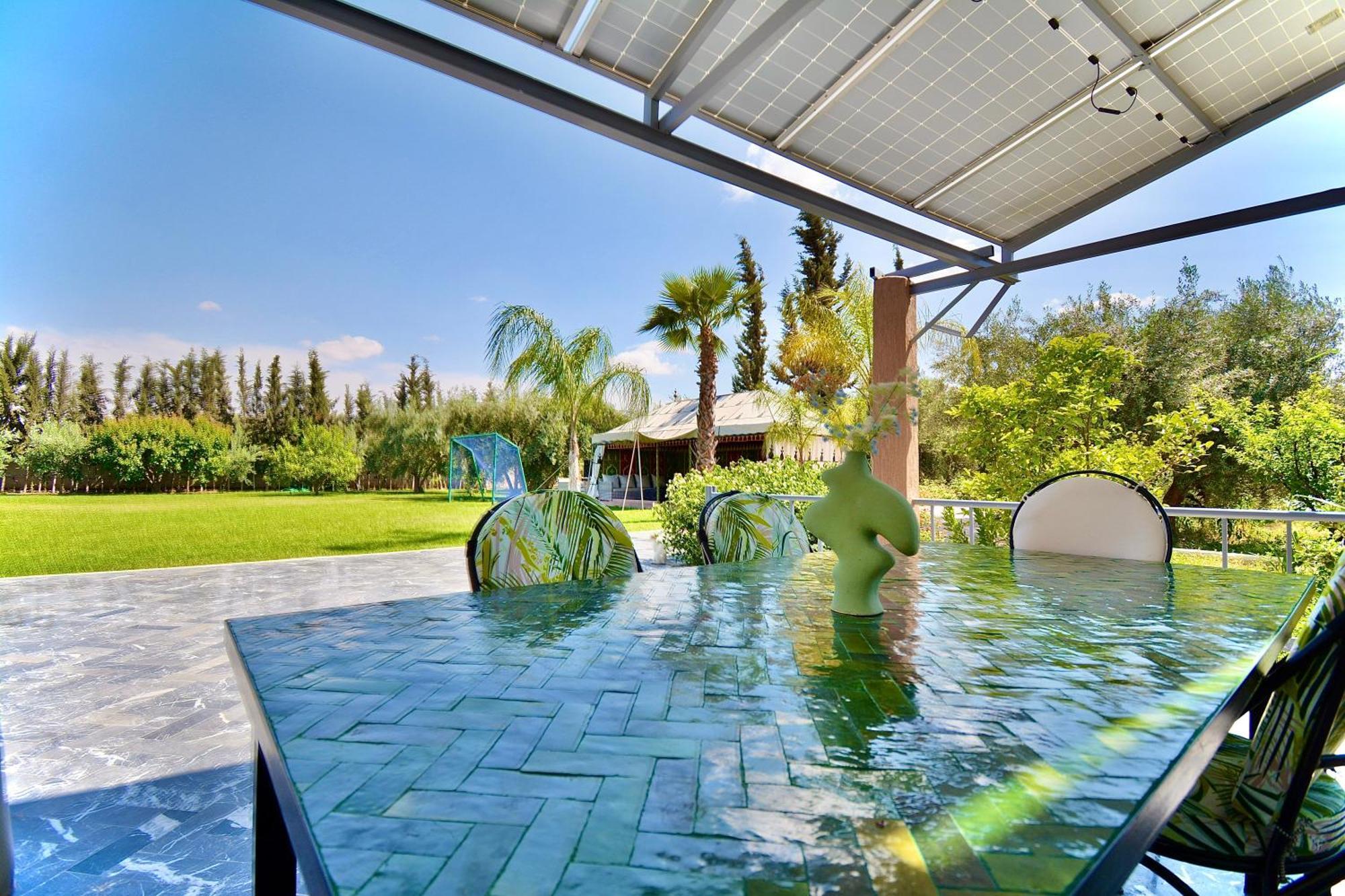 Ferme De Vacances Avec Une Grande Villa A Marrakech Μαρακές Εξωτερικό φωτογραφία